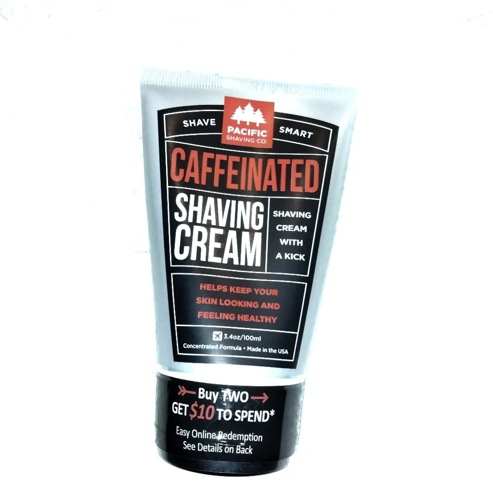 PACIFIC SHAVING CO. Caffeinated Shaving Cream